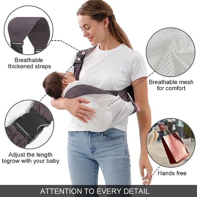 Swift Care™ Portable Baby Carrier for Newborn to Toddler