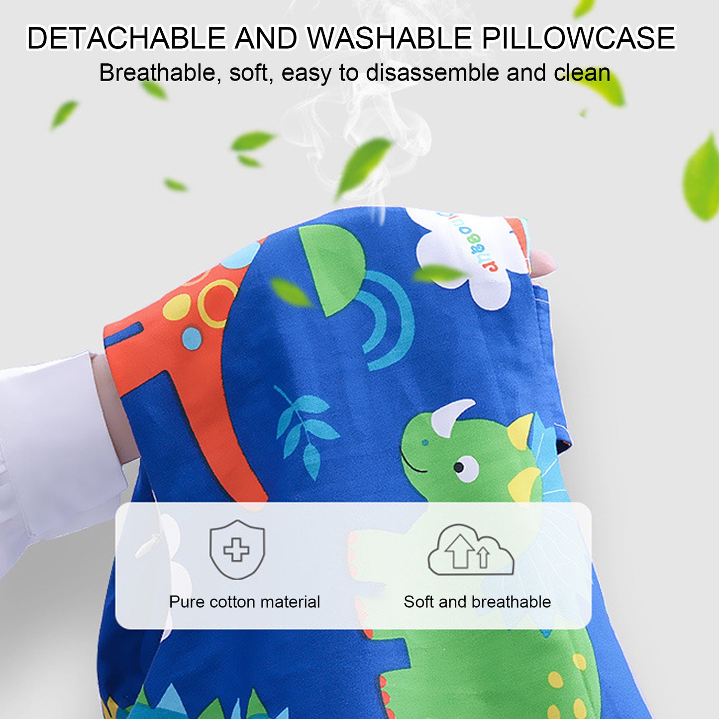 SwiftCare™Travel pillow Cute Kid and Adult Car Sleeping Neck Head Support H-Shape Travel Pillow Cushion Car Seat Safety