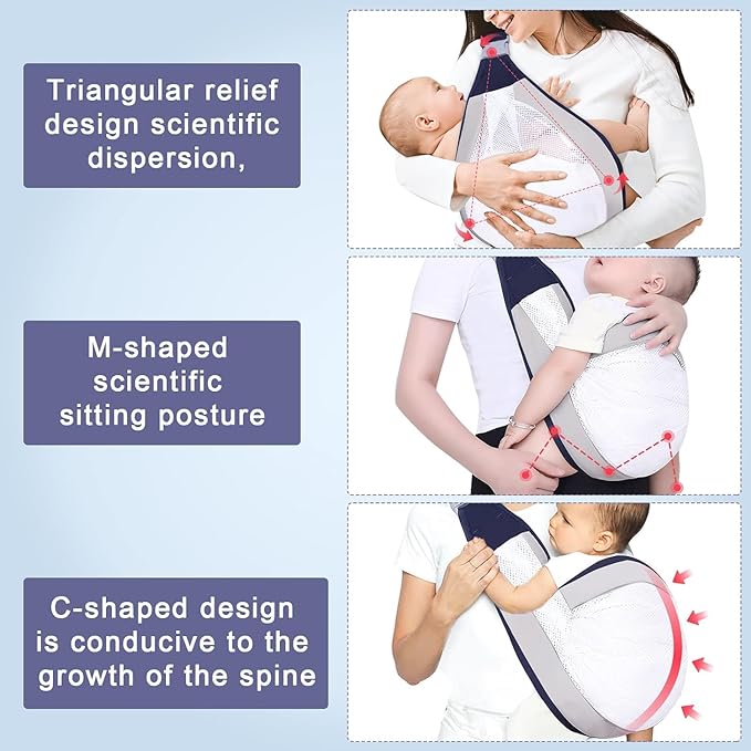 Swift Care™ Portable Baby Carrier for Newborn to Toddler