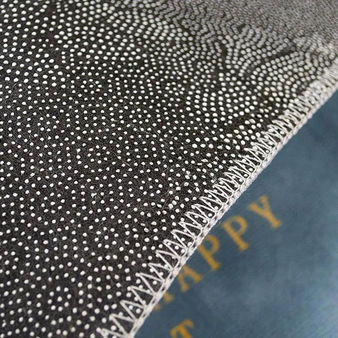 UJMART Non Slip Microfiber Kitchen mat with Runner Kitchen Rug Floor mat Door mat Washable Kitchen mat Combo for Kitchen Room Anti Slip (Microfiber Kitchen Mat-Blue-1)