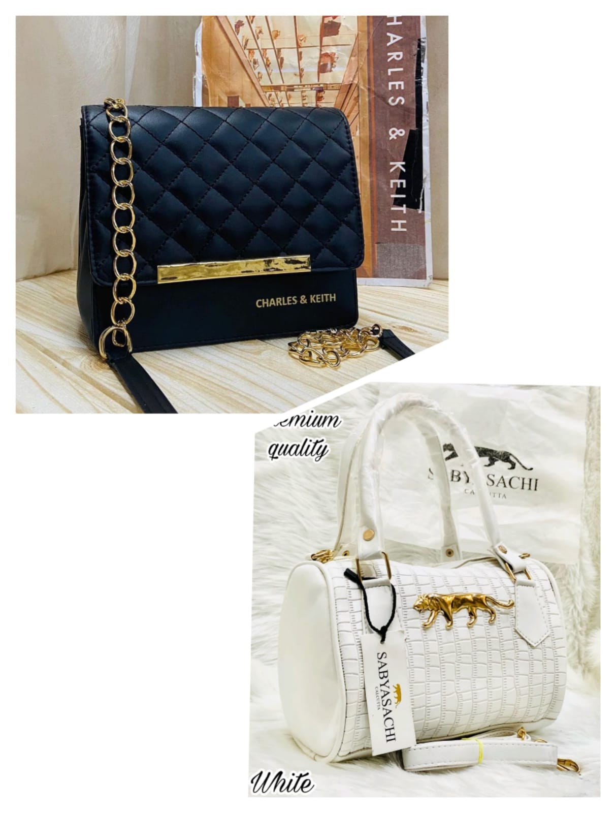 ZIYA Premium Luxury ladies handbags COMBO BUY 1 GET 1 FREE