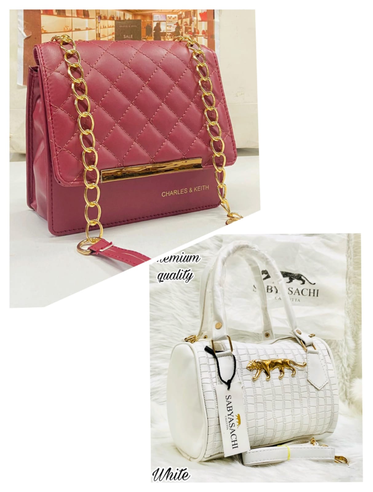 ZIYA Premium Luxury ladies handbags COMBO BUY 1 GET 1 FREE