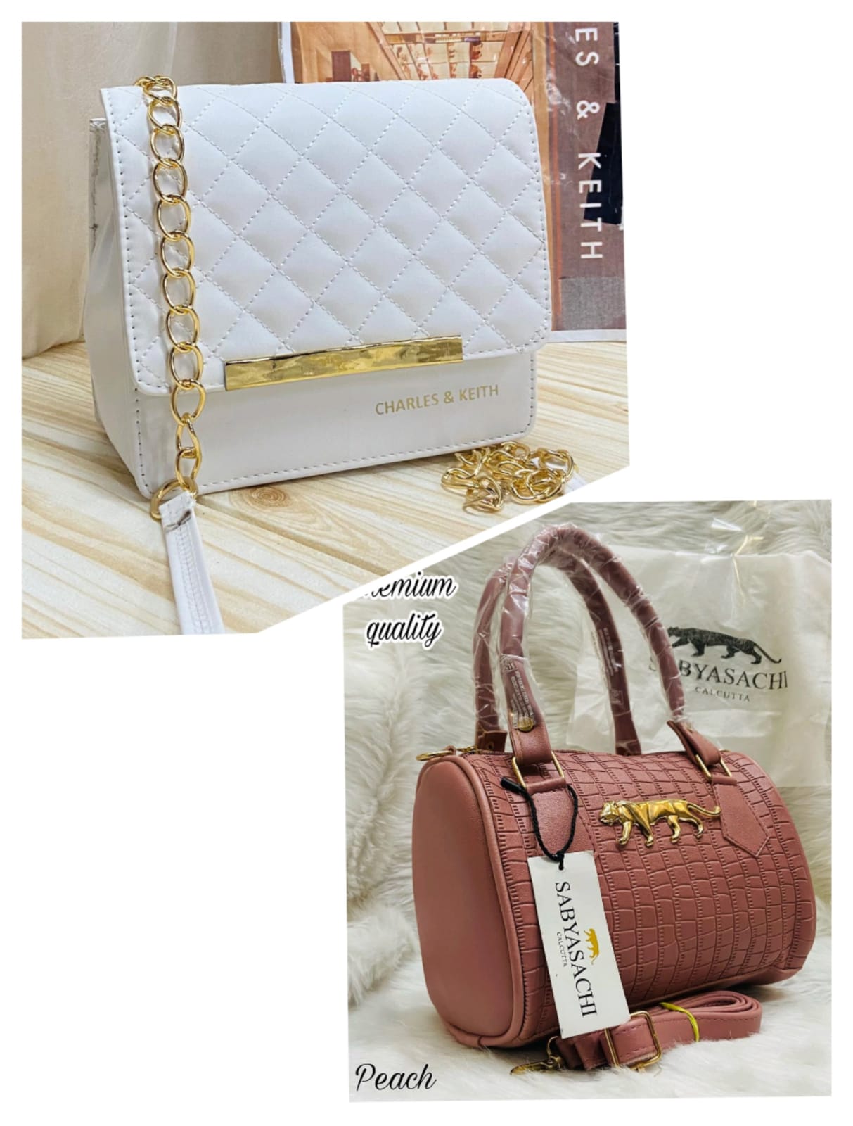 ZIYA Premium Luxury ladies handbags COMBO BUY 1 GET 1 FREE