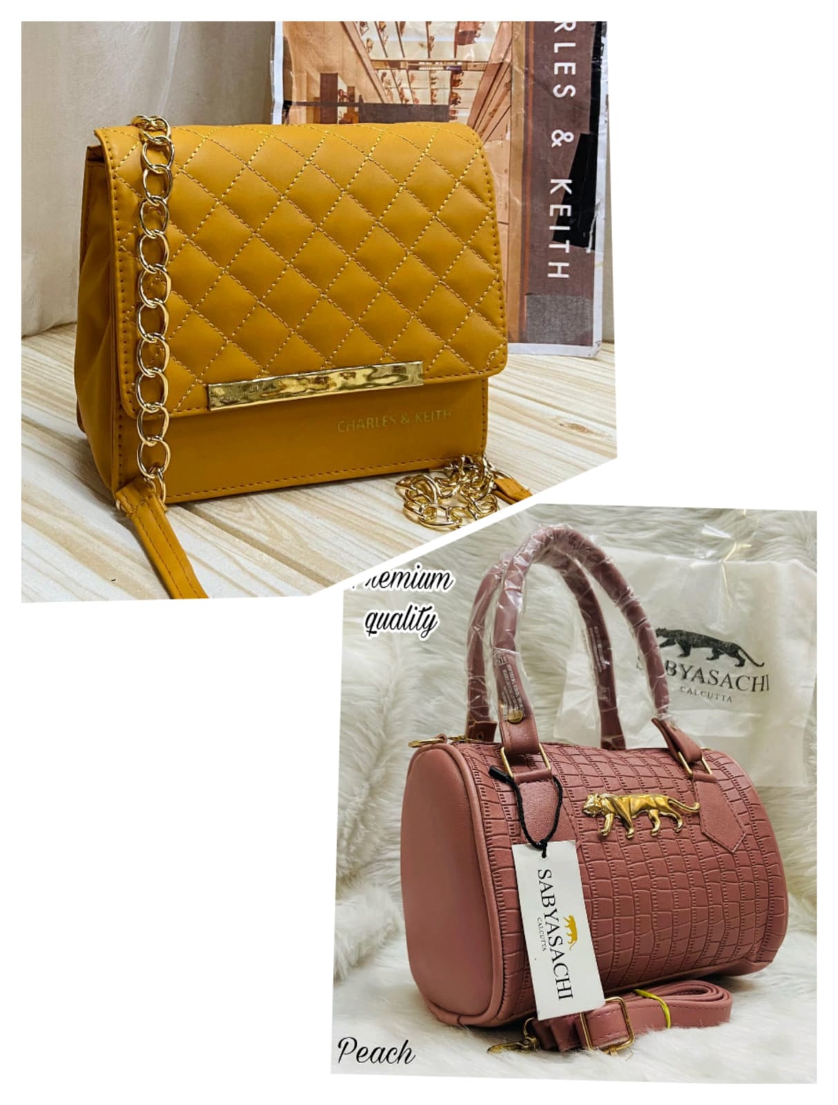 ZIYA Premium Luxury ladies handbags COMBO BUY 1 GET 1 FREE