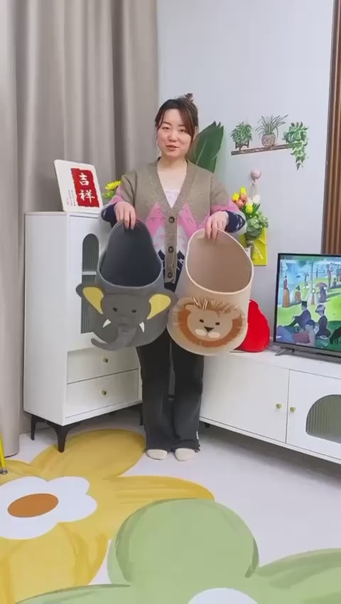 Cute animal basket