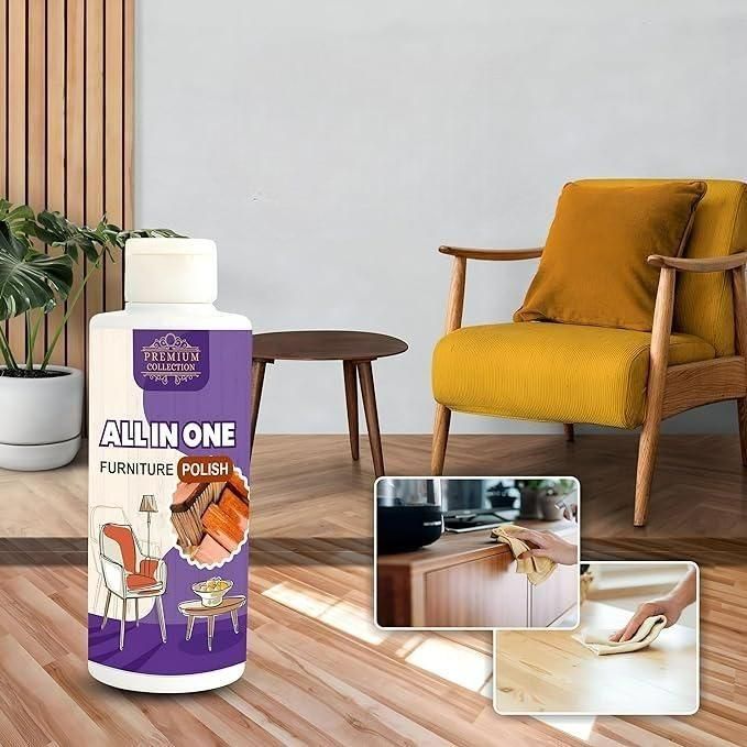 Polish Furniture Cleaner Shiner Floor Coating Paint Wood 100ML (Pack of 1)