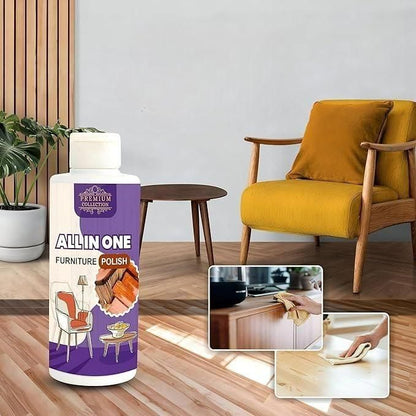 Polish Furniture Cleaner Shiner Floor Coating Paint Wood 100ML (Pack of 1)